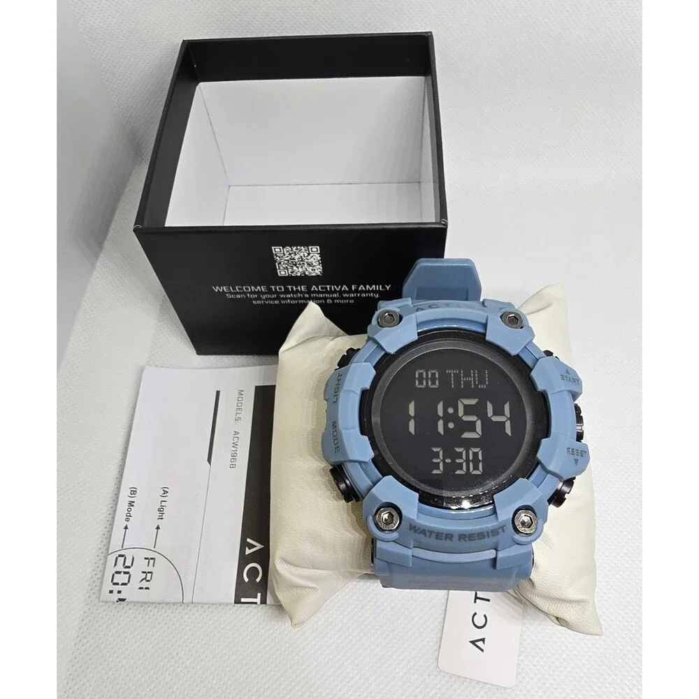 Activa Kadron X Invicta Digital Men’s Watch 53mm Blue ACW1968-007 - Picture 2 of 7